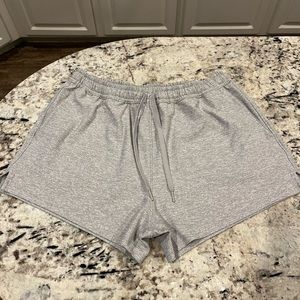 Outdoor Voices Shorts Light Gray Size S